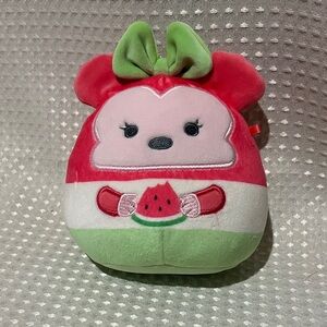 Disney Squishmallows Mystery Squad Minnie Mouse  Watermelon Plush Toy